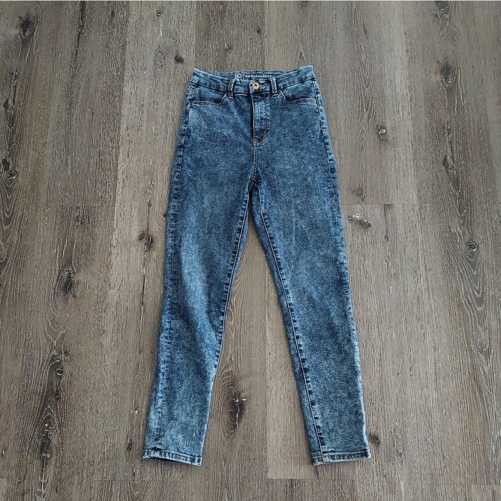 No Boundaries Acid Wash High Rise Skinny Jeans Size 7